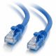 C2G 3FT CAT6A UTP SNAGLESS BLUE