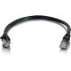C2G 2FT CAT6A BOOTED UTP BLK