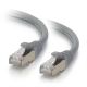 C2G 35FT CAT6 BOOTED STP GRY