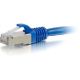 C2G 2FT CAT6 SNAGLESS STP BLUE