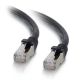 C2G 7' Cat6 STP Snglss Patch Blk
