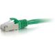 C2G 2FTCAT6STP SNGLES PATCH GRN
