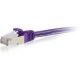 C2G 3FT CAT6 SNAGLESS STP CABLE-PU
