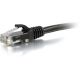 C2G 6IN CAT6 SNAGLESS UTP CABLE-BL