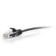 C2G 7FTCAT6 UTP SNGLES SLIM BLK
