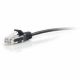 C2G 8in Cat6 Snagless Unshield Blk