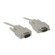 C2G 15' DB9 M to F Ext Cable Beige