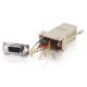 C2G RJ45/DB9F Adapter Gray