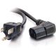 C2G 6' Right Angle Power Cord