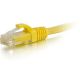 C2G 30FT CAT6 SNAGLESS PATCH YLW