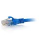 C2G TAA 3FT CAT6 SNAGLESS BLUE