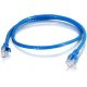 C2G TAA 7FT CAT6 SNAGLESS BLUE