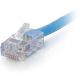 C2G QS 35' CAT6 NON BOOTED CMP BLU