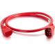 C2G 3FT C14 TO C13 18 3 SJT Red