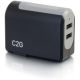 C2G 2 Port USB Wall Chgr AC USB