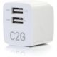 C2G USB AC ADAPTER 2.1A DUAL PORT