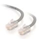 C2G 3' Cat5E Patch Cable Grey