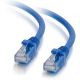 C2G 1' Cat5E Snagless Cable Blu