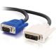 C2G 3m DVI M to HD15 VGA M Vid Cbl