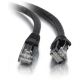 C2G 1' Cat5E Snagless Cable Black
