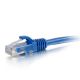 C2G 3' Cat6 Snagless Cable Blue
