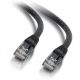 C2G 125FT CAT6 BOOTED UTP BLK