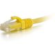 C2G 1' CAT6 Snagless Patch YLLW