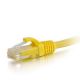 C2G 3' Cat6 Snagless Cable Yellow