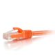 C2G 1' CAT6 Snagless Patch Orange