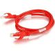 C2G 7' CAT6 Patch- Red
