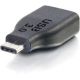 C2G 3.0 USB C to USB A Adptr Black