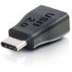 C2G 2.0 USB C to USB B Adptr Black