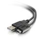 C2G 6ft USB 2.0 USB C USB A Blk