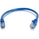 C2G 3FT CAT6 SNAGLESS BLUE 50PK