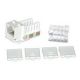 C2G Cat6 RJ45 Keystone Jack Wht