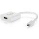 C2G 3.1 USB C to HDMI AV Adpt Wht