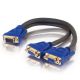 C2G HD15 M to Two HD15 F Y Cable