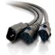 C2G 6FT 1-TO-2 POWER CORD SPLITTER