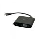 C2G C2G USB C MST Adapter 4K Blk