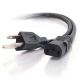 C2G 2' NEMA 5 15 to IEC320C13 Cord