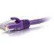 C2G 5' Cat6 SnaglessPatchPurple