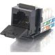 C2G CAT5E 90 KEYSTONE JACK BLK