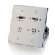C2G Decora HDMI USB Dngl FF Wp Wht