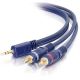 C2G 50' Streo M to Dual RCA M Cble
