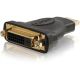 C2G HDMI M To DVI F Adt Blk