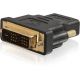 C2G HDMI F To DVI M Adt Blk
