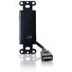 C2G HDMI Passthrough WP Black