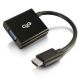 C2G HDMI M to VGA F Dongle w POW
