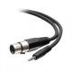 C2G M TRS 3.5mm to F XLR Cable 3ft