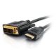 C2G 1m HDMI to DVI Cable